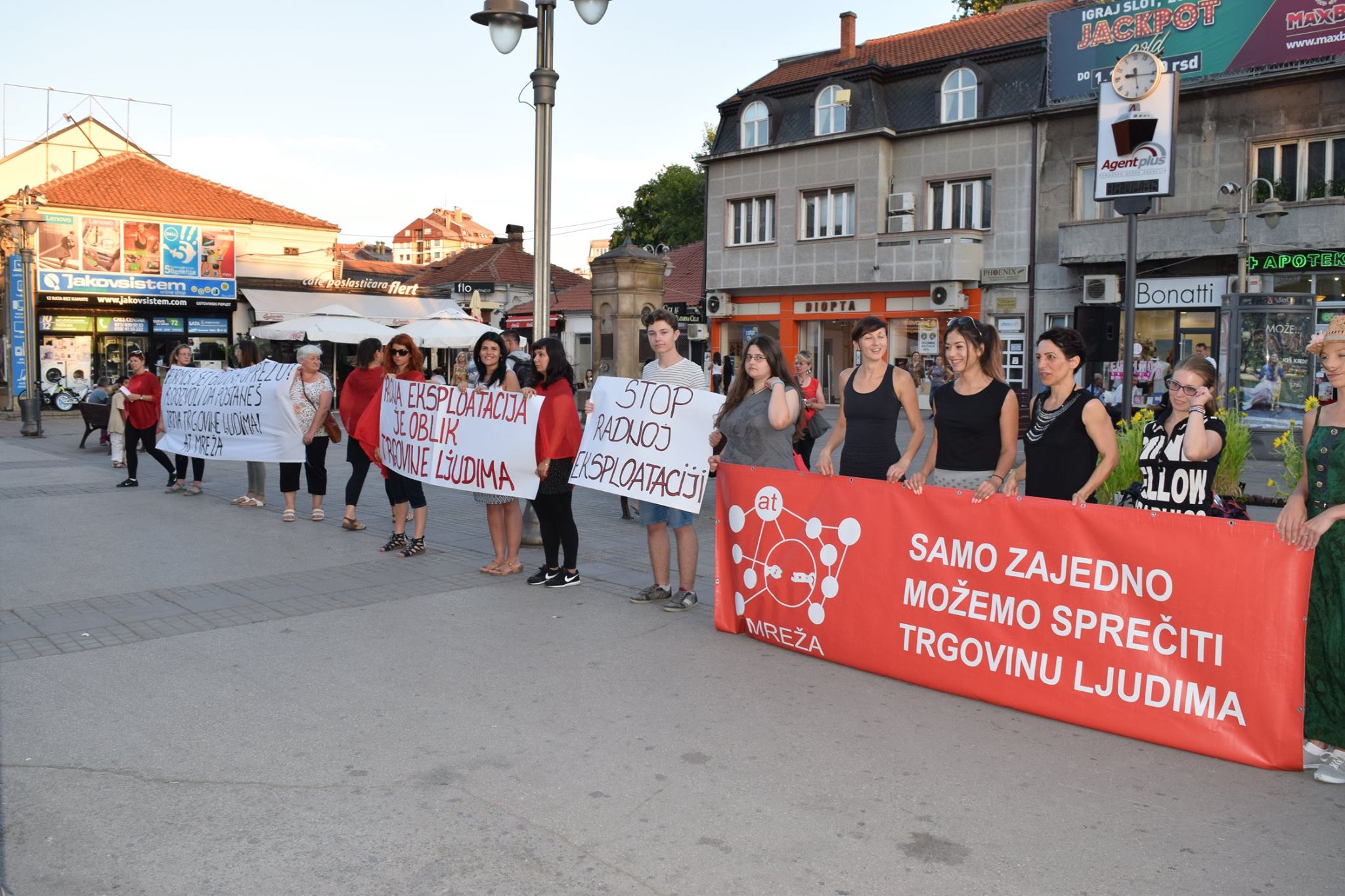 Ulična akcija u Nišu