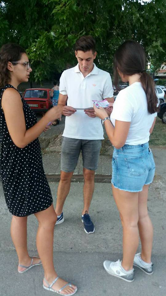 Ulična akcija u Vlasotincu